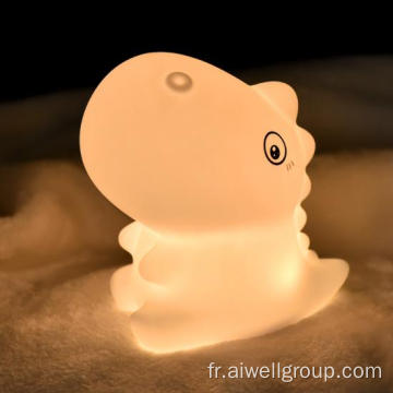 Silicone bébé USB LAMPE DE NIGHT DE NIGHT LED Chargement